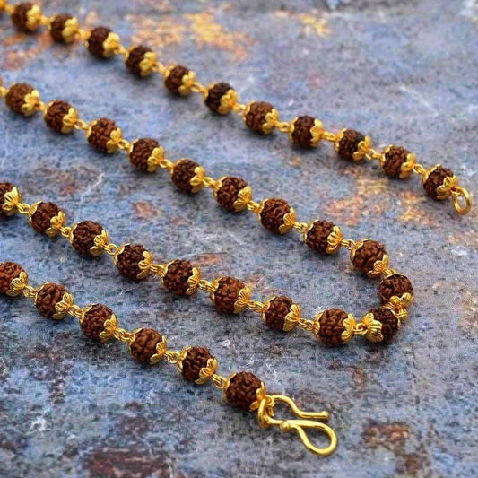 Rudraksha Mala – Sacred Beads of Power & Peace 🔱🕉️