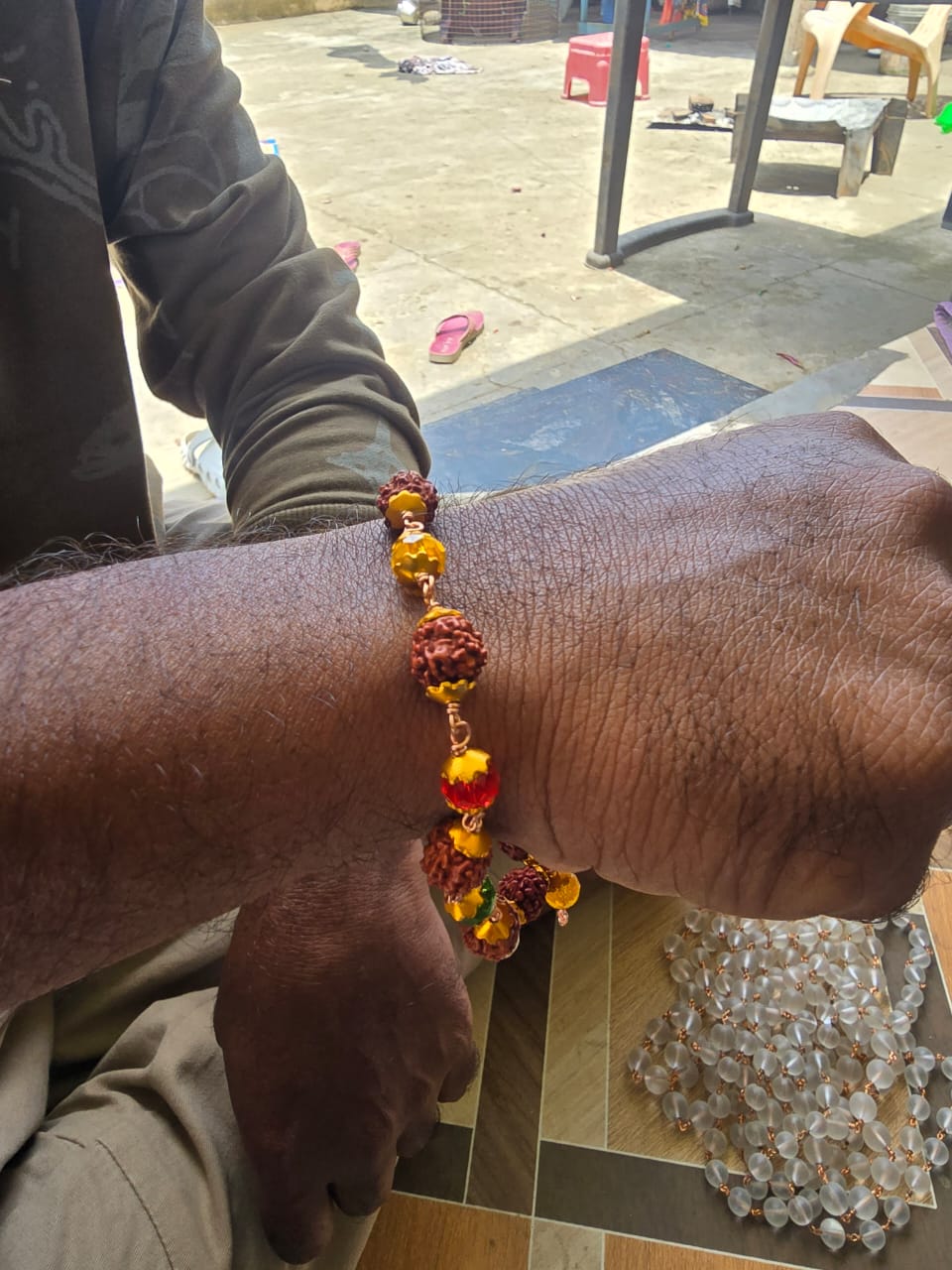 Rudraksha Mala – Sacred Beads of Power & Peace 🔱🕉️