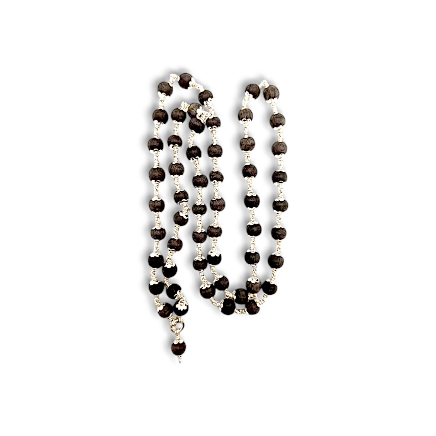 Original Karungali Mala – Handcrafted with Pure Black Ebony Wood