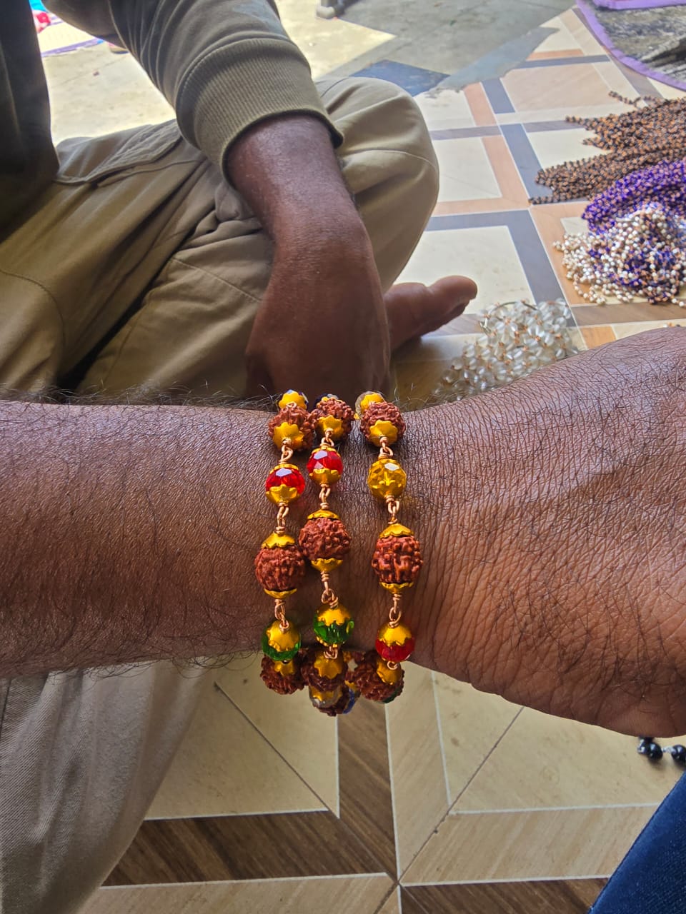 Rudraksha Mala – Sacred Beads of Power & Peace 🔱🕉️